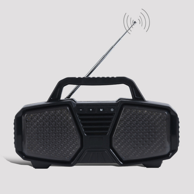 Factory Price Smart Wireless Speaker Am Fm Dab Radio Noaa With Light Hi End Out Door Custom Logo Loud Bass Speaker