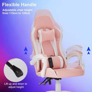 <span class=keywords><strong>Fauteuil</strong></span> de bureau inclinable avec masseur, chaise de gaming RGB, livraison gratuite au Brésil - Product Image 5