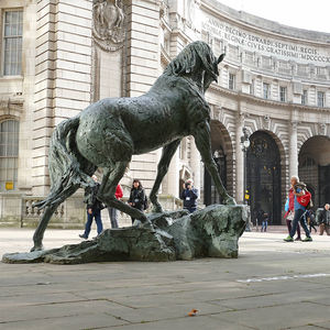 Statue De cheval en Bronze, grande taille, Sculpture De jardin - Product Image 2