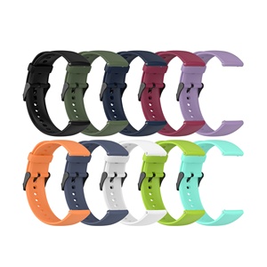 Ivanaze-Correa de silicona de repuesto para reloj Huawei <span class=keywords><strong>Honor</strong></span> <span class=keywords><strong>Watch</strong></span> <span class=keywords><strong>Magic</strong></span> 2 y GT2, banda de reloj deportiva transpirable de 20mm y 22mm, <span class=keywords><strong>42mm</strong></span> y 46mm - Product Image 2
