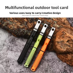 Kit de Encendido de Fuego con Magnesio OEM, con Cordón y Asa, Encendedor de Hierro Resistente al Agua para Supervivencia en Campamentos al Aire Libre - Product Image 3