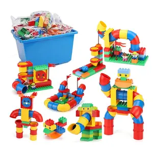 STEM Learning Pipe Tube Building BlocksToy Education Tubes Experiment Set Sensory Construction Toys for All Ages Kids Boys Girls