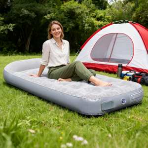 Sofá Inflable Portátil para Camping, Cama de Aire para Exteriores, Ideal para <span class=keywords><strong>Playa</strong></span>, Picnic, Senderismo y Viajes - Product Image 5