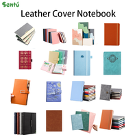 Carnet de notes exécutif A5 à couverture rigide en cuir avec sangle, écologique, 100 feuilles, papier quadrillé imprimé, personnalisable, idéal comme cadeau