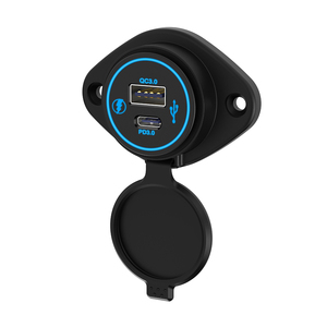 <span class=keywords><strong>2</strong></span> cổng <span class=keywords><strong>USB</strong></span>-C <span class=keywords><strong>USB</strong></span>-Một bộ sạc nhanh 3.<span class=keywords><strong>0</strong></span> đầu ra 3.<span class=keywords><strong>0</strong></span> PD 12V 24V Đầu vào cổng <span class=keywords><strong>USB</strong></span> sạc nhanh ổ cắm cho EV Xe Tay Ga Tàu Hạm Đội - Product Image 2