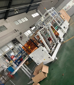 SunYEX Automatic Box In Carton Filling Machine With Tape Sealing Case Packaging Machine