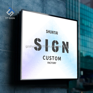 Custom Logo Outdoor Advertising Rectangular LED <strong>Light</strong> <strong>Box</strong> Durable Waterproof 3D Sign Board For Shop Decorative Luminous Luminous - Product Image 4