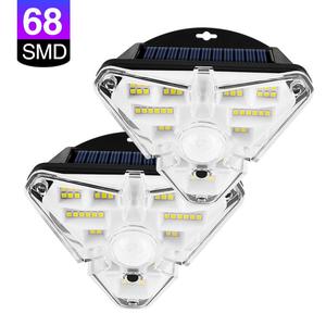 Lámpara Solar LED 68SMD para Exteriores, Impermeable, con Sensor de Movimiento, Focos Solares para Decoración de Jardín - Product Image 2