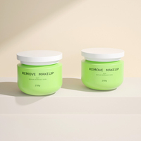 Plastique écologique 250ml 500ml crème de lotion pour le corps conditionneur de cheveux pot conteneur de pot impression de logo de couleur personnalisée pour cosmétique