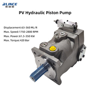 Bomba de Pistones Axiales Blince Modelo PV-Plus PV063 PV080 PV092 PV140 PV180 Bomba Hidráulica Principal de Desplazamiento Variable - Product Image 4