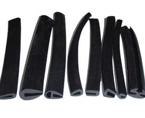 Bande d'étanchéité en <span class=keywords><strong>caoutchouc</strong></span> extrudé en forme de T/<span class=keywords><strong>H</strong></span>/U personnalisée, profil de <span class=keywords><strong>caoutchouc</strong></span> pour porte de voiture, pare-brise - Product Image 1