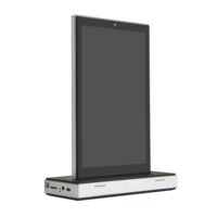 Terminal tactile Android 10,1 pouces à double écran LCD de type L, 250 cd/m², 10 points capacitifs, WIFI6, BT5.2, POE, tablette de kiosque industriel en libre-service