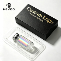 Boîte d'emballage personnalisée pour flacon, finition mate, vernis sélectif UV, boîte en papier pour flacon cosmétique de luxe, coffret cadeau haut de gamme, OEM ODM, expédition rapide