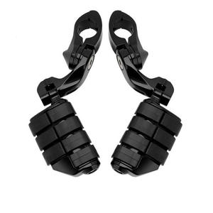 Accessoires pour motos, vente en gros de kit de support de repose-pieds universel en métal chromé pour moto - Product Image 3