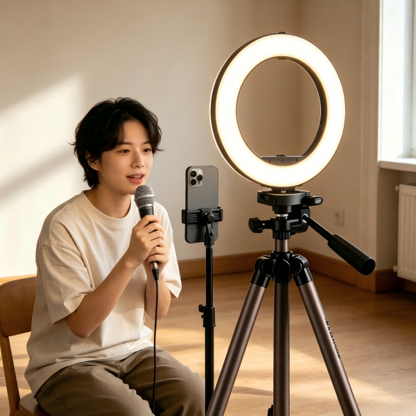 Camera Tripod Cellphone Tripod Aluminum Lightweight Tripod Live Streaming Tripod Stand Laser Stand LED Ring Tripod WT3130 WF
