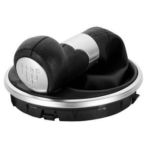 QSF pour <span class=keywords><strong>Skoda</strong></span> <span class=keywords><strong>Fabia</strong></span> 2 – Kit de modification du levier de vitesses <span class=keywords><strong>manuel</strong></span> avec cache-poussière et pommeau de levier de vitesse - Product Image 4