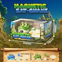 Trendiges OEM-Schlangenspielzeug mit individuellem Logo, 2,4 GHz, wiederaufladbar, magnetisch, ferngesteuert, für Kinder, Indoor-Greedy-Snake-Spiel
