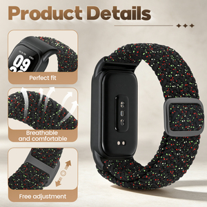 Correa de 20 mm para Garmin Vivoactive 6/Vivoactive 5/Garmin Venu/Venu Sq 2/Forerunner 55/165/645/245 Music correa <span class=keywords><strong>el</strong></span>ástica - Product Image 4