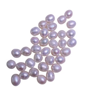 Wholesale Freshwater <b>Edison</b> Baroque Pearl 9-10mm Avocado Color Strong <b>Light</b> Irregular Headstock Loose Bare Pearls - Product Image 5
