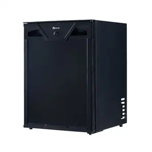 XC-40C สแตนเลสสีดำโรงแรมมินิบาร์ตู้เย็นที่มีคุณภาพสูง40L ตู้เย็นขนาดเล็กมินิบาร์ตู้เย็น
