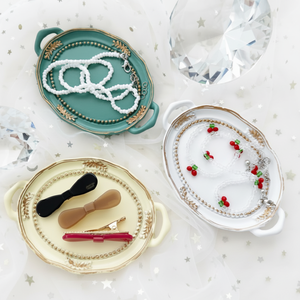 Plateau à accessoires cuit à la vapeur Anneau Collier Boucle d'oreille Stand Pratique Bijoux Présentoir - Product Image 1