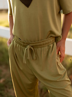 Ensemble familial Mama et Mini en bambou, vêtements doux et respirants pour sœurs et frères, ensembles de vêtements pour enfants, ensemble t-shirt et pantalon pour femmes