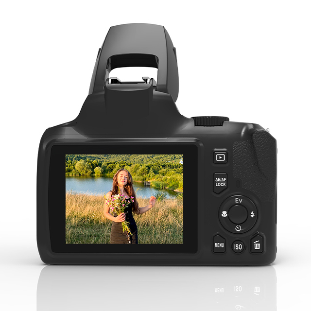 Wholesale Professional Recording UHD 10x Optical Zoom 4x Digital Zoom Photo Video Camera Dslr with WiFi Function