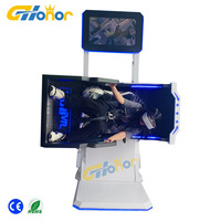 Chaise VR 360° pour centre commercial, vente chaude, machine de jeu d'arcade, simulateur de réalité virtuelle d'avion VR 360°