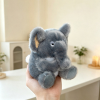Jouet en peluche mignon pour compagnon de bureau, pendentif de sac à dos, décoration, cadeau, éléphant, ours
