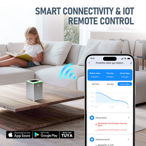 Professional Radon Monitor Pulsed Ionization Chamber 1 Hour Accurate 10 Min First Result WiFi App Control for Home Radon Test - Product Image 4