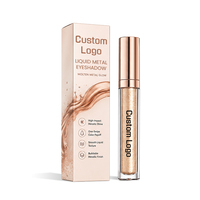 Fard à paupières liquide en gros Lidschatten, waterproof, longue tenue, haute brillance, rose gold, champagne, cuivre, bronze