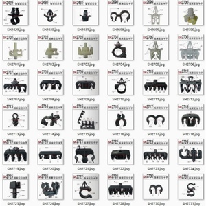 Clips de Plástico para Automóviles, Clips de Fijación para Arnés de Cableado, Personalizados, en Oferta - Product Image 2