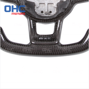 Volant en fibre de carbone pour volkswagen VW <span class=keywords><strong>Golf</strong></span> 7 golf7 mk7 <span class=keywords><strong>gti</strong></span> <span class=keywords><strong>7r</strong></span> Volants OHC MOTOR - Product Image 4