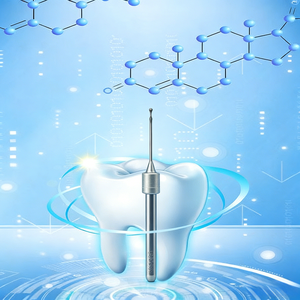 牙科CAD/CAM碳化钨金刚石DLC车针VHF PMMA EMAX氧化锆钛精密车磨工具开放系统ODM OEM - Product Image 2