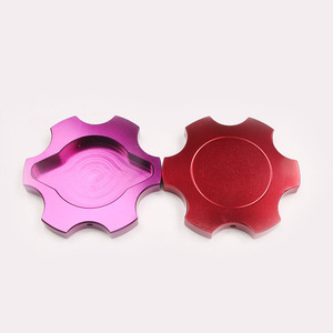 Tapa de radiador Rc-1001 de aleación de aluminio roja para tanque de agua de coche, pieza de repuesto de ajuste universal - Product Image 3