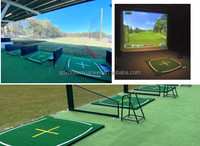Tapis d'entraînement de golf GSM - Tapis de frappe durable pour débutants, parfait pour l'alignement et l'entraînement du swing, utilisation intérieure et extérieure