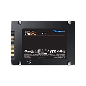 MZ 77E2T0B/AM New 870 EVO 2TB SATA <b>Internal</b> Solid State <b>Drive</b> for Desktops 2.5" 560MB/s Read 530MB/s Write - Product Image 1
