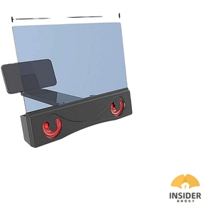 Loupe d'écran de télé<span class=keywords><strong>phone</strong></span> portable, 12 pouces, dispositif avec amplificateur de haut-parleur, 3D/TV Mobile, nouveauté - Product Image 4