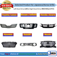 Grille de radiateur en plastique Jmen Taiwan, pièces de rechange pour carrosserie automobile, ventilation du pare-chocs, pour Classe C W202 W203 W204 W205