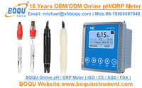 PHG-2081Pro en ligne régulateur de pH hydroponique liquide industriel numérique Medidor ORP pH-mètre analyseur fournisseur de prix