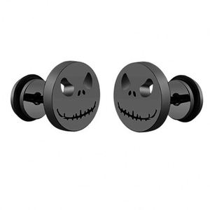 Pendientes de Acero Inoxidable al por Mayor, Tipo Clip, Colgantes, con Cruz Negra, Estilo Punk, para Hombre y Mujer - Product Image 3