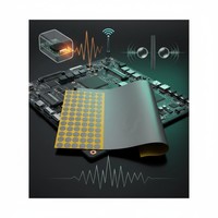Lámina Magnética de Ferrita HP-120, Material Absorbente de Ondas Electromagnéticas, Absorbedor EMI EMC para Electrónica de Consumo, Computadoras Portátiles, Tabletas y PC