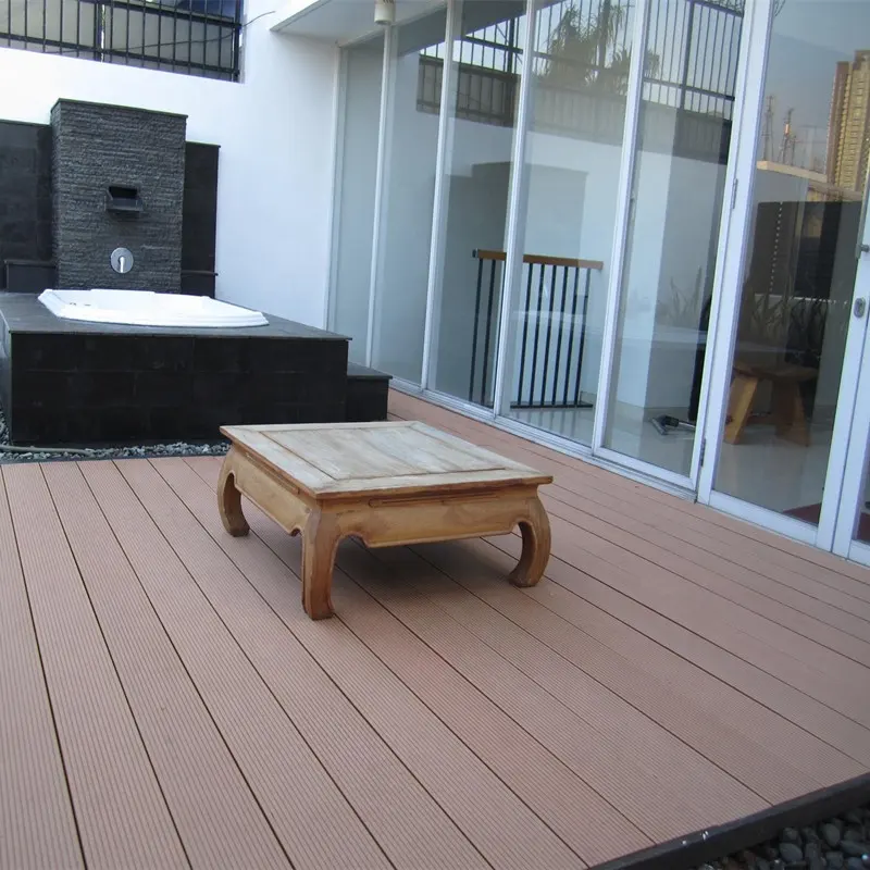 PVC boong bảng óc chó Composite decking