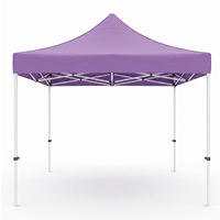 Tentes pliables durables, imperméables, coupe-vent, à double couche, pour salons professionnels et événements en plein air, toutes saisons