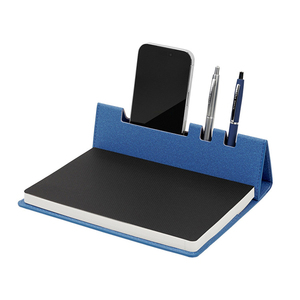 Agenda de Cuero PU con Diseño Moderno, Plegable, Portátil, con Carga Inalámbrica, para Eventos Empresariales y Regalos Corporativos - Product Image 1