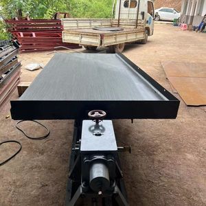 <strong>Small</strong> Scale Gravity <strong>Gold</strong> Separator Washing Machine 0.55KW Shaking <strong>Table</strong> - Product Image 1