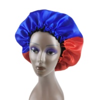Nouveau bonnet de nuit en satin camouflage extra large, respirant et imperméable, avec large bord, style Ankara Dashiki, pour femme, usage quotidien