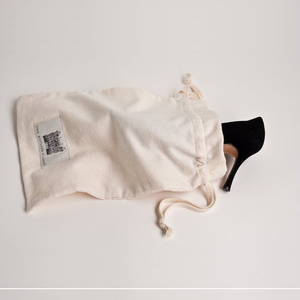 Ballet Organic Cotton Recyclable Eco-Friendly Drawstring Shoe <b>Bag</b> <b>Personalised</b> Purple Print Custom Colors Girls <b>Gift</b> - Product Image 5