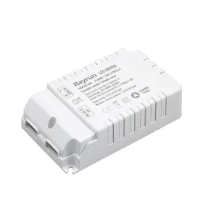 Fonte de alimentação para luz de pista, corrente constante regulável de 30w 50w pwm ac 180-265v ajustável