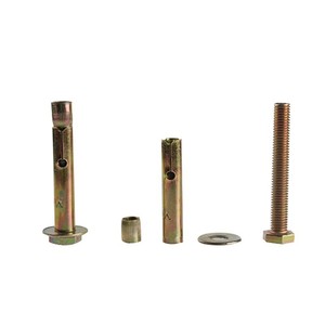 สลักยึดแบบขยายตัว Zhejiang Hehai ขนาด M10x80 มม. ผลิตจากอลูมิเนียมอัลลอยด์ สำหรับติดตั้งที่ตัวหยุดความเร็ว - Product Image 4